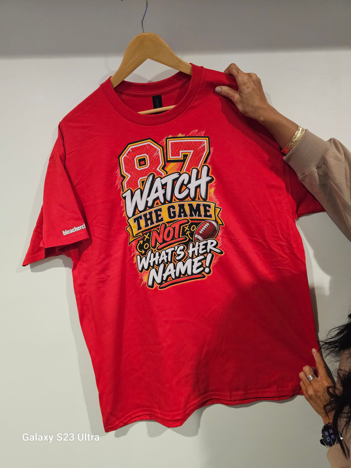 LIMITED EDITION WATCH THE GAME NOT WHAT'S HER NAME T-SHIRT
